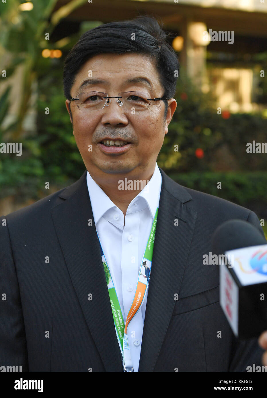 Nairobi, Kenya. 4th Dec, 2017. Representative Liu Haiying from the ...