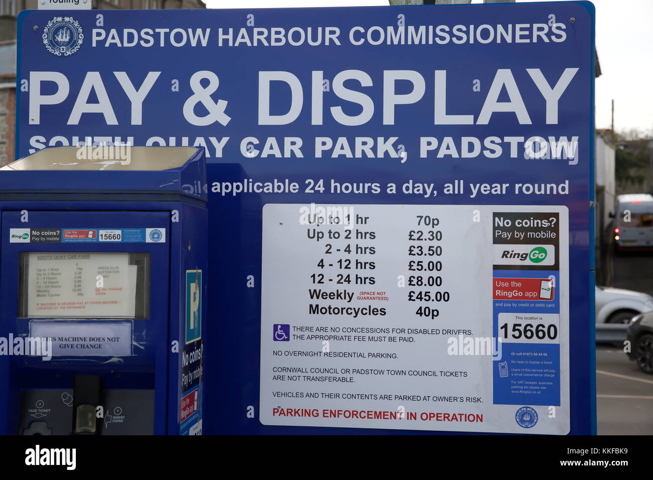 Padstow Harbour in Cornwall Stock Photo Alamy