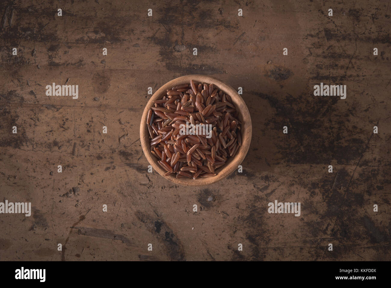 Ermes cultivar italian red rice is a mongrel of white and black venere ...