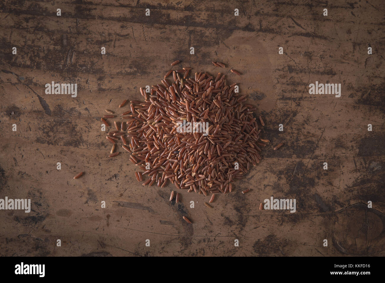 Ermes cultivar italian red rice is a mongrel of white and black venere ...