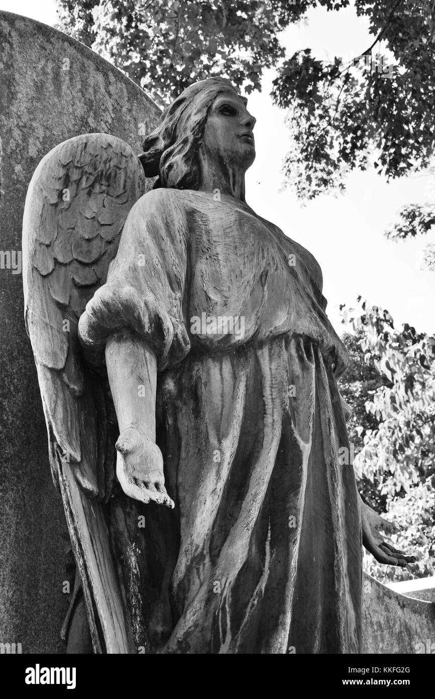 White winged angel hi-res stock photography and images - Alamy