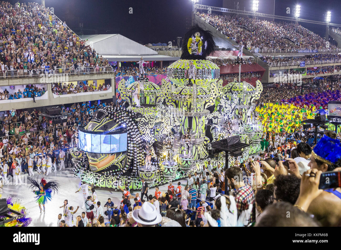 The Sambódromo in Rio de Janeiro, Brazil Stock Photo - Alamy