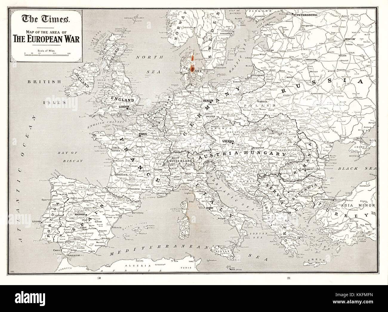 Large Ww1 Map