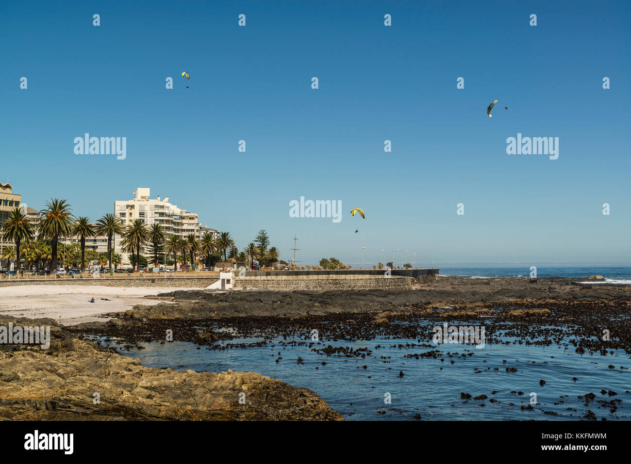 Beach in Cape Town, South Africa Stock Photo