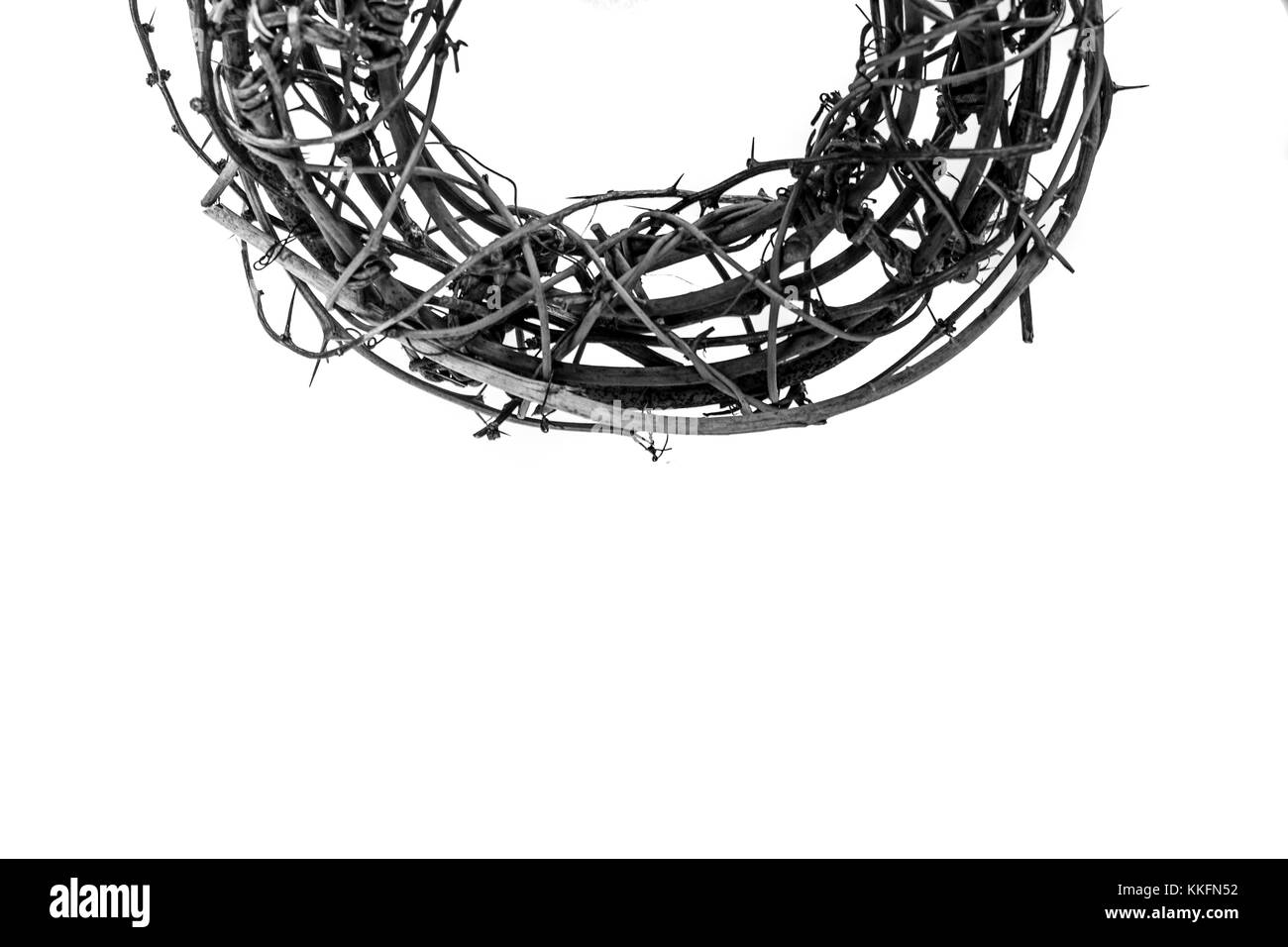 Crown Of Thorns As Worn By Jesus Christ In The Easter Passion Story During His