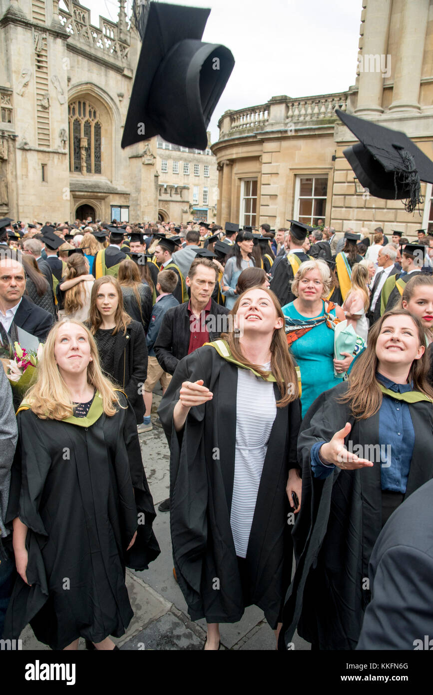 Bath University graduation ceremony Bath Abbey 2016 picture by Gavin