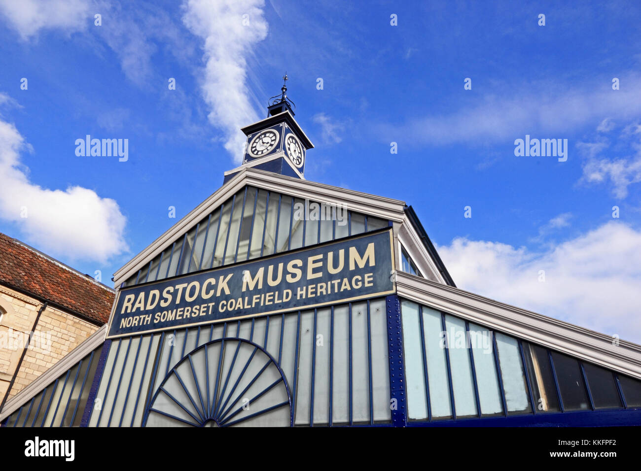 Radstock Museum, North Somerset Coalfield Heritage Stock Photo
