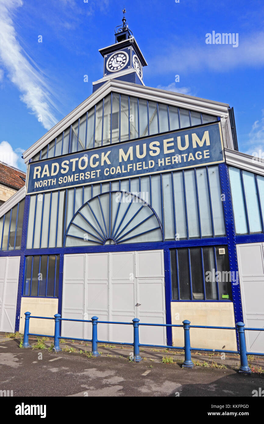 Radstock Museum, North Somerset Coalfield Heritage Stock Photo