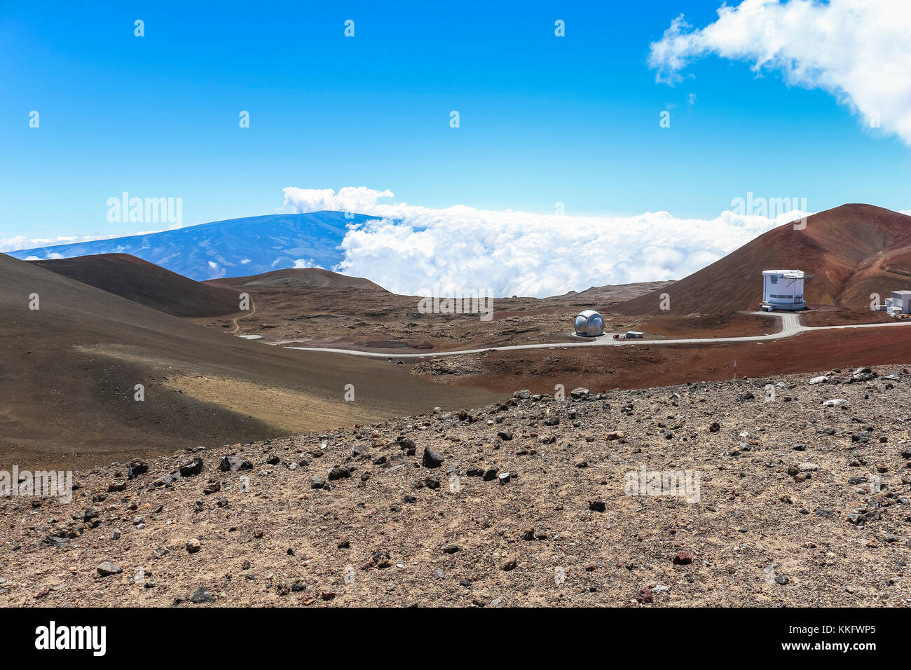 Summit of Mauna Kea, Hawaii Big island Stock Photo Alamy