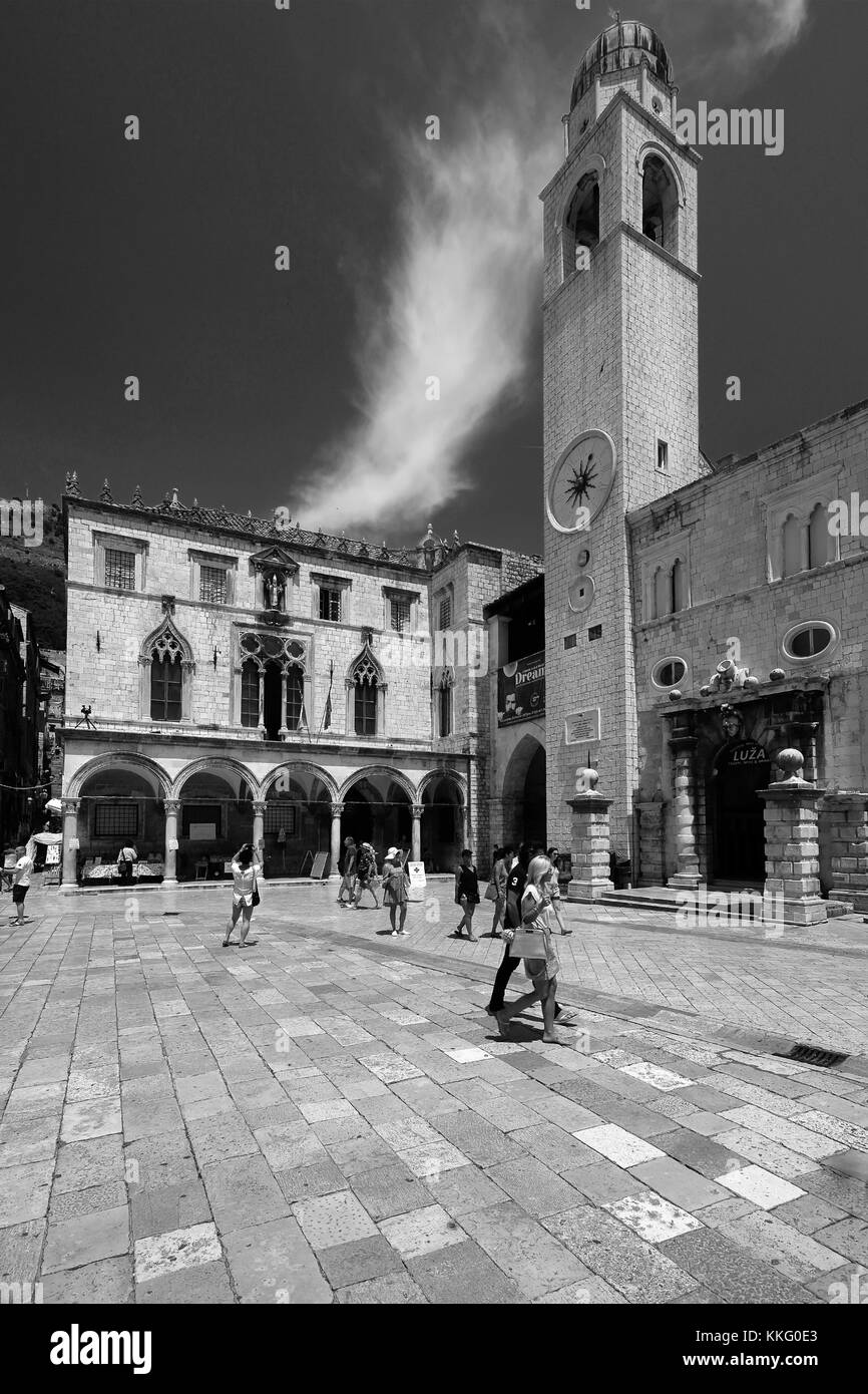 Main façade bell tower Black and White Stock Photos Images Alamy