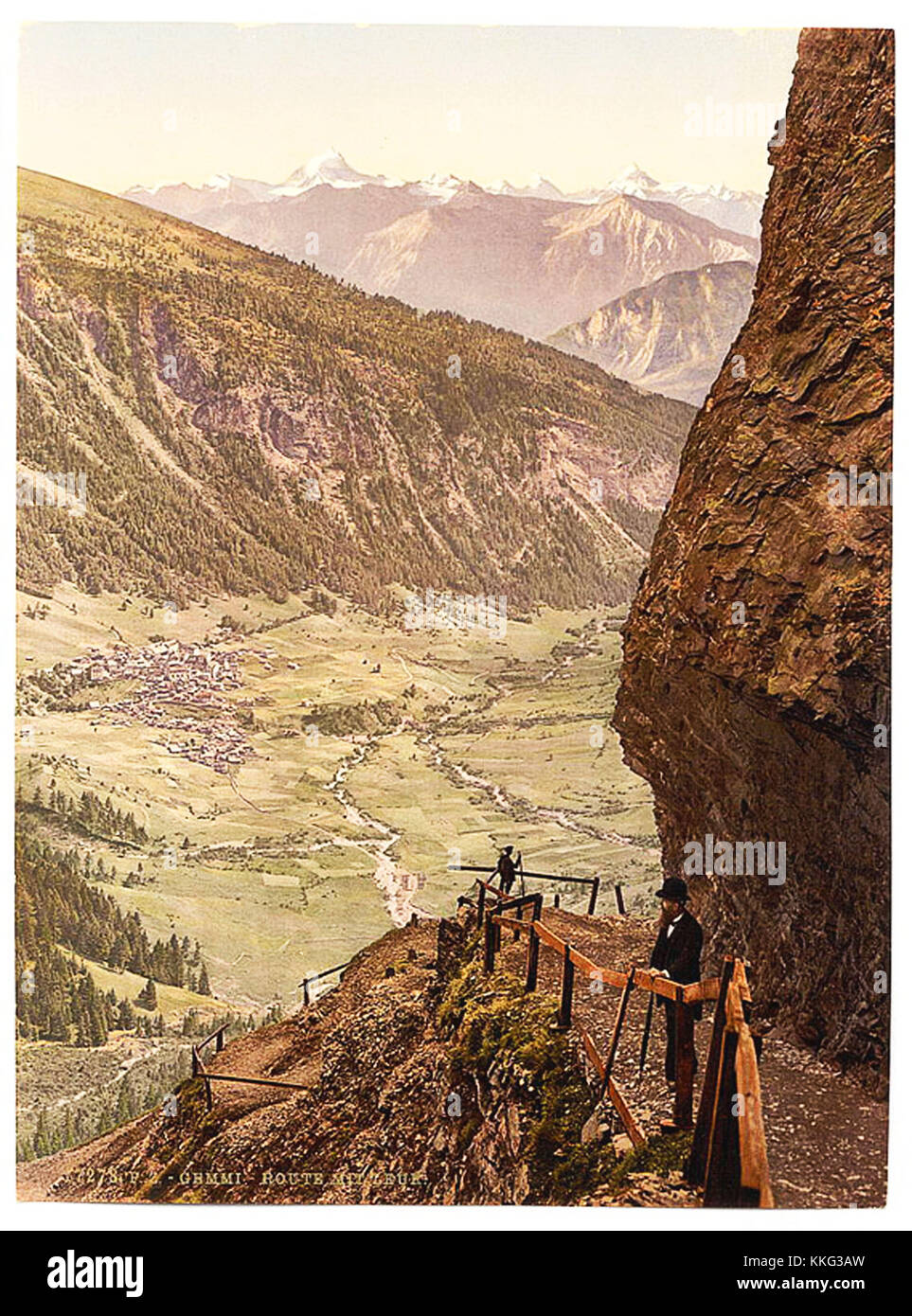 vintage historic photo of natural rock formations mountains and caves ...