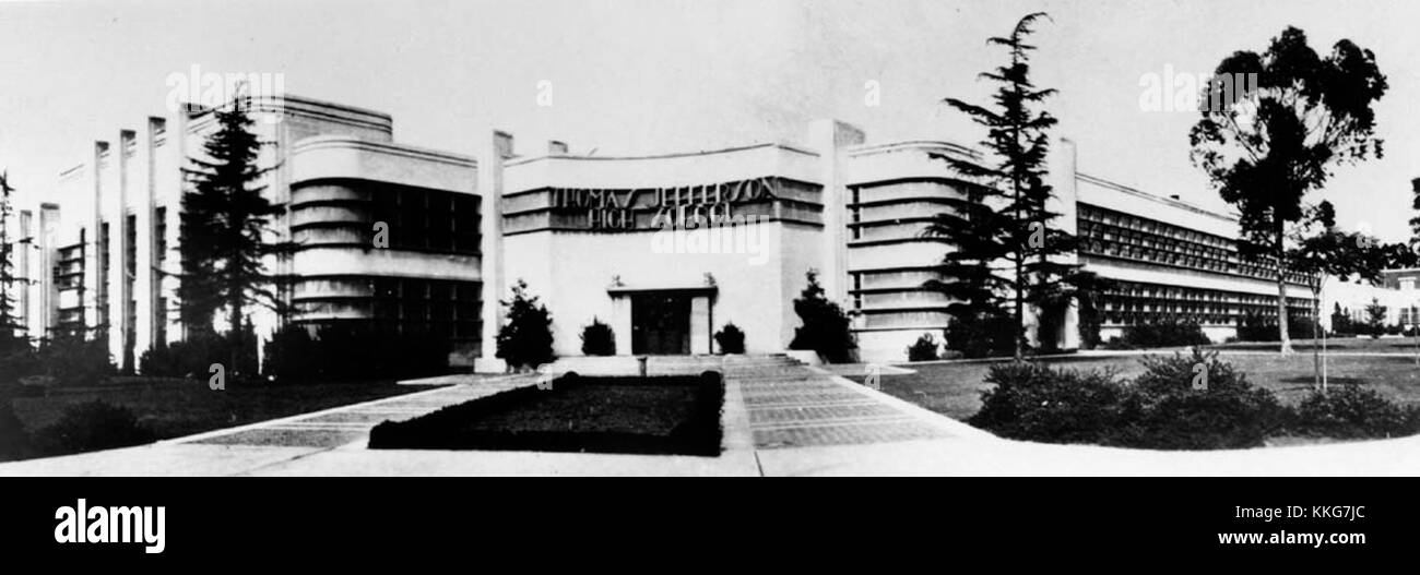 Jefferson high 00026094 1936 Stock Photo Alamy