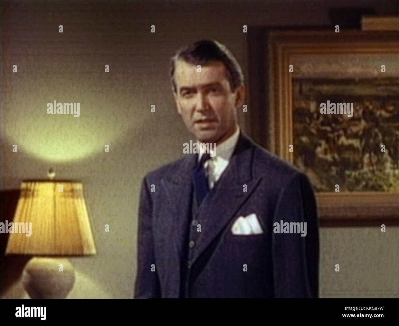 James Stewart in Rope trailer Stock Photo Alamy