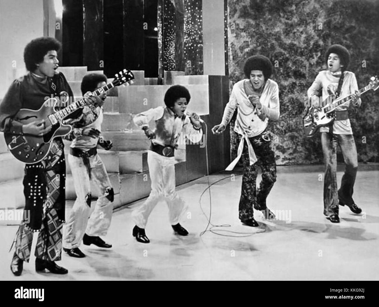 Jackson 5 television special 1971 Stock Photo Alamy