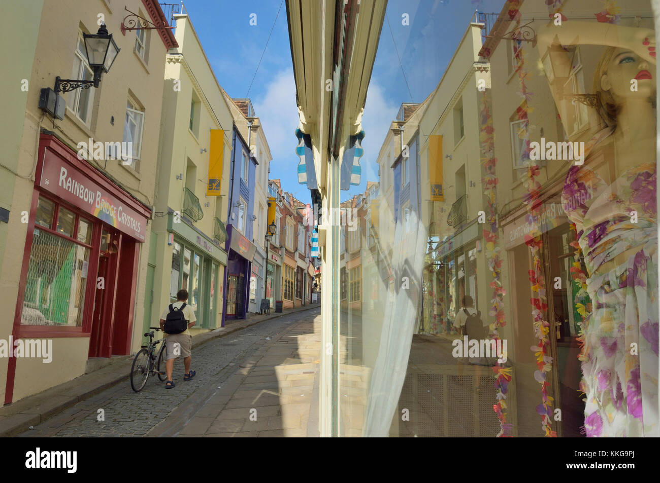 The Old High Street, Old Town, Folkestone, Kent, England, UK Stock Photo Alamy