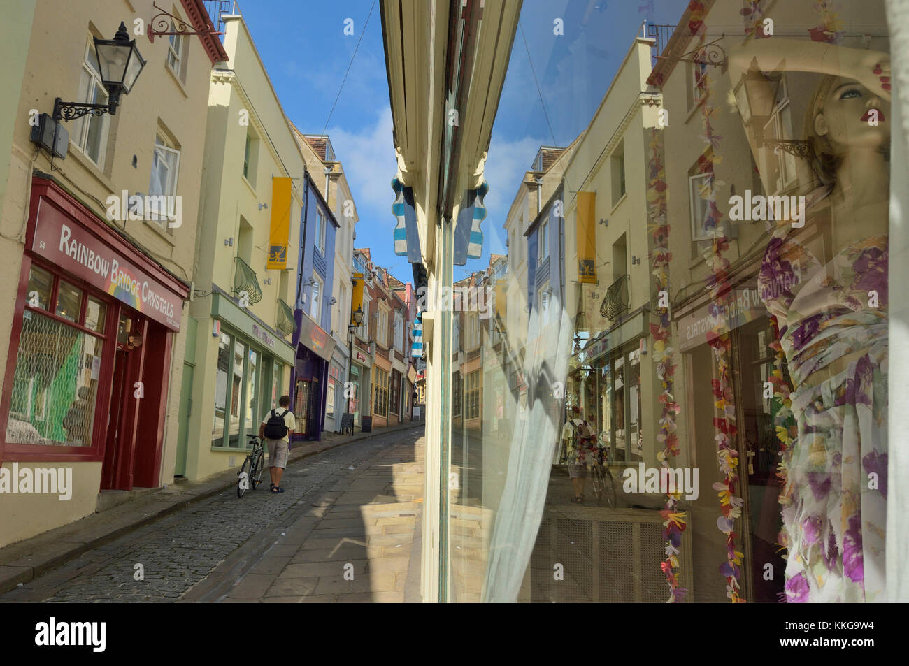 The Old High Street, Old Town, Folkestone, Kent, England, UK Stock Photo Alamy