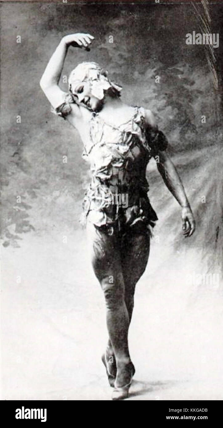 Nijinsky, Le Spectre de la Rose, 1911 Stock Photo Alamy