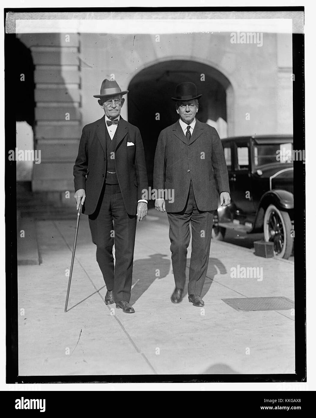 Richard P. Ernst and Frederic M. Sackett of Kentucky Stock Photo
