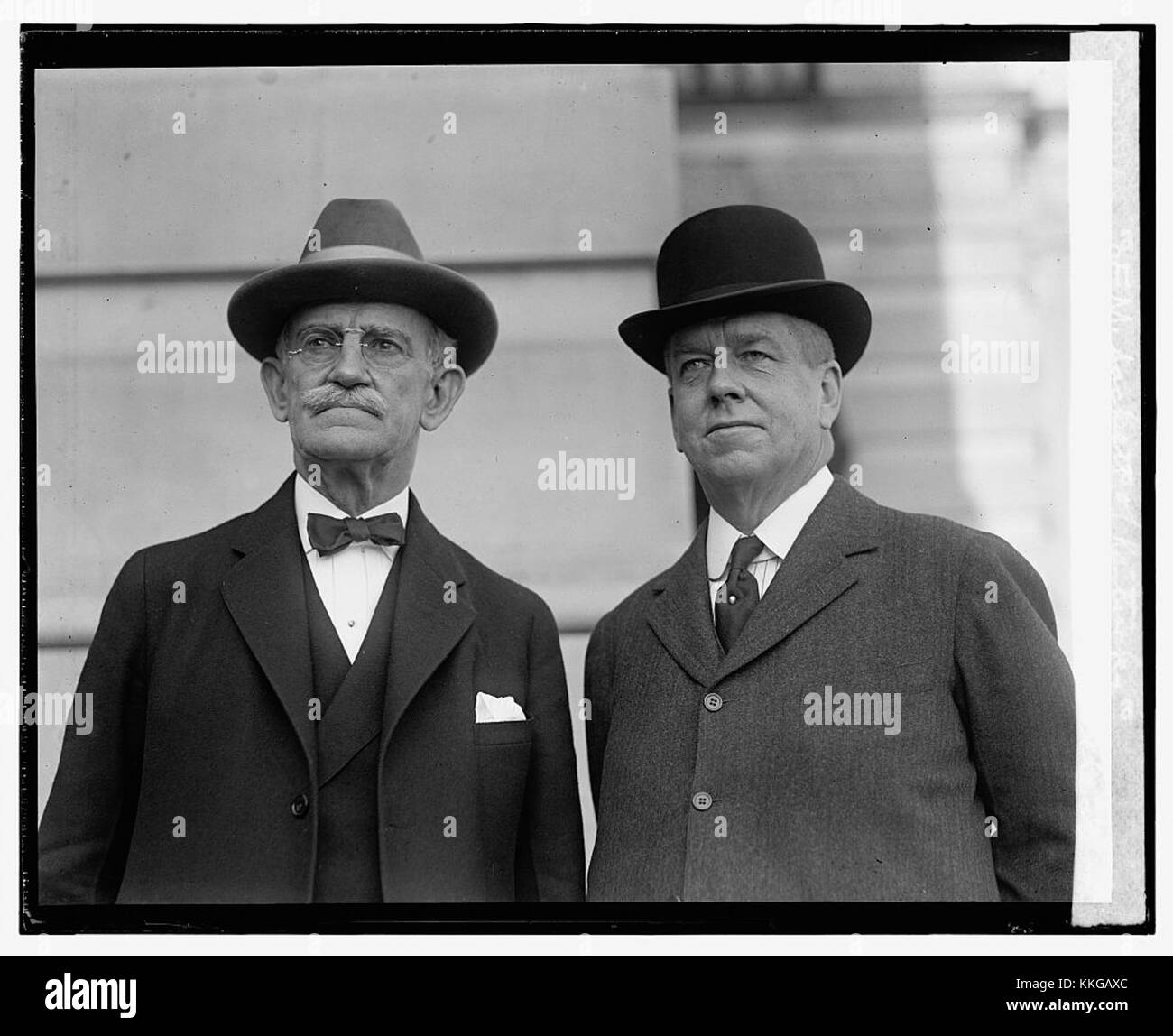 Richard P. Ernst and Frederic M. Sackett of Kentucky2 Stock Photo