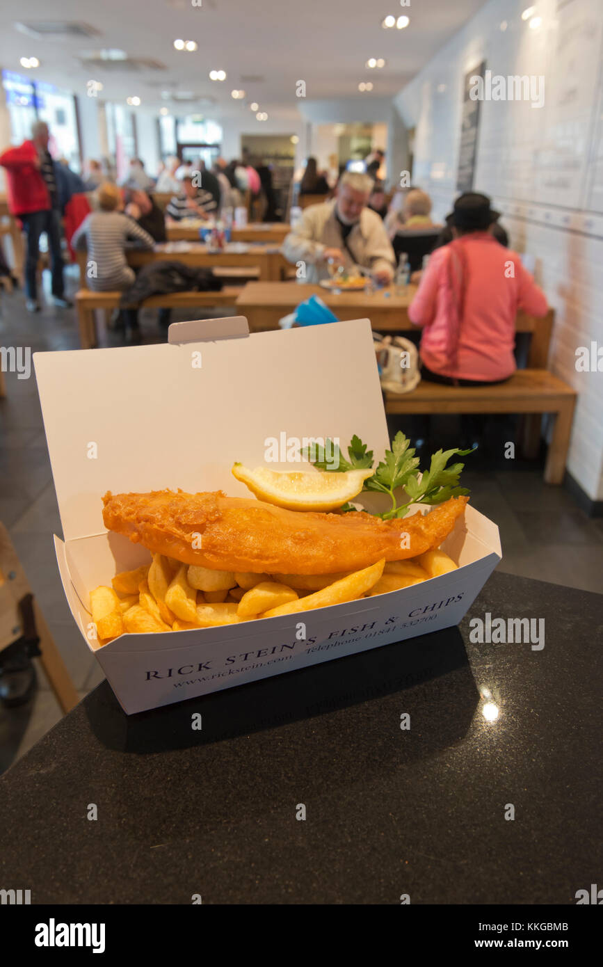 Rick Steins Fish & Chips -Restaurant & Takeaway, Padstow, Cornwall