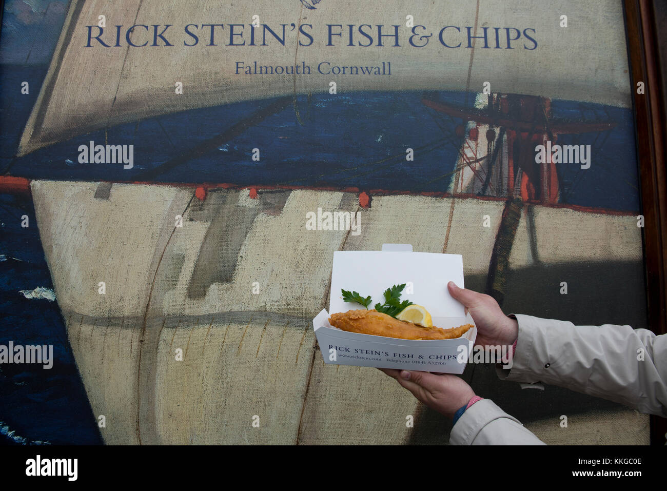 Rick Steins Fish & Chips -Restaurant & Takeaway, Falmouth, Cornwall