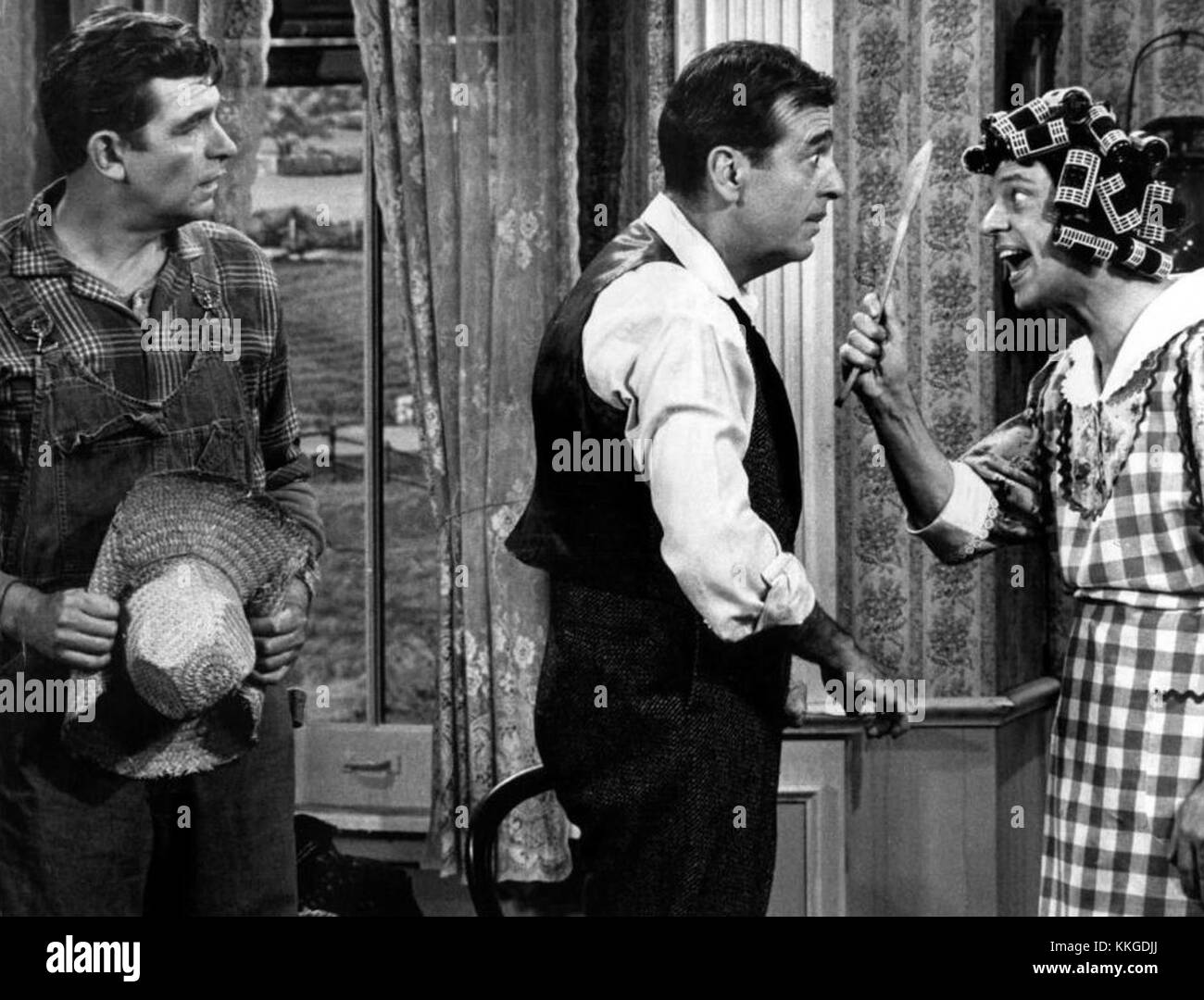Andy Griffith Ernie Ford Don Knotts Andy Griffith Special 1967 Stock Photo