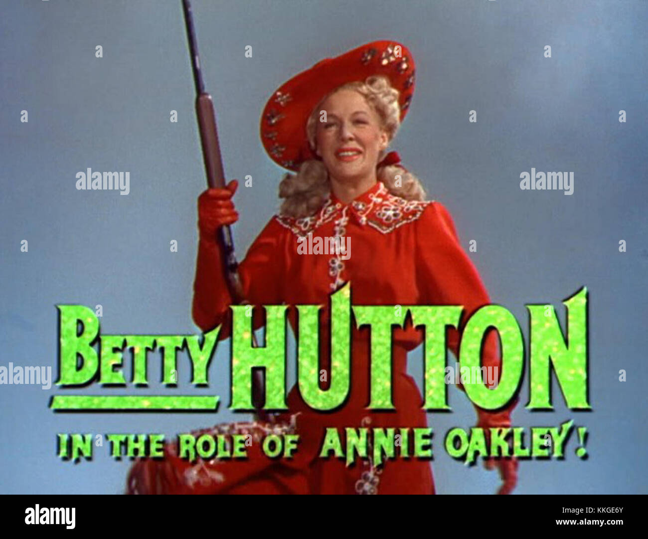 BETTY HUTTON in ANNIE GET YOUR GUN, 1950, directed by GEORGE