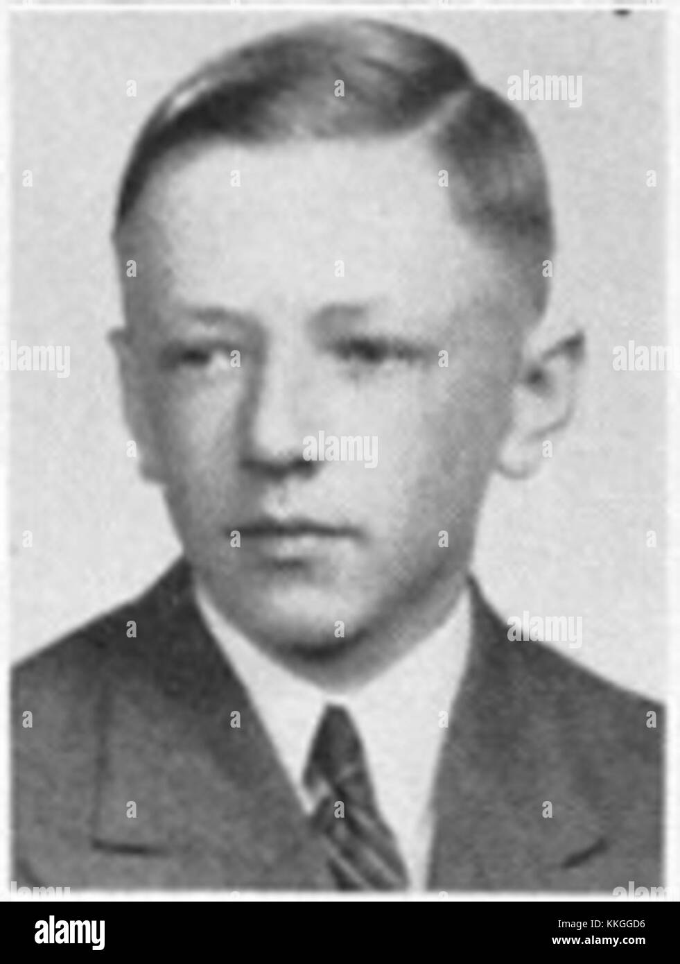 Charles Schulz HS Yearbook Stock Photo