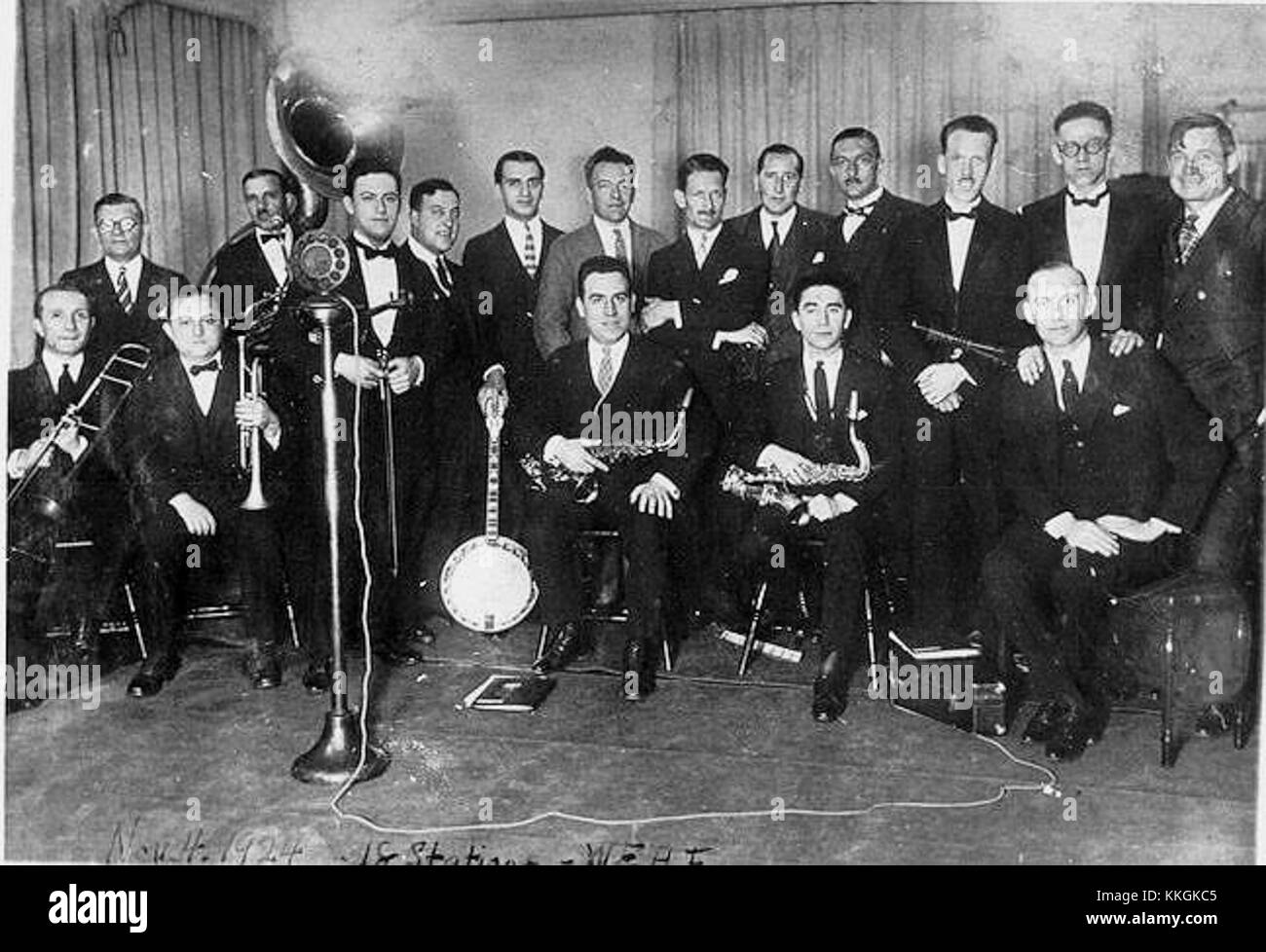 Eveready Hour 11-4-1924 WEAF Stock Photo