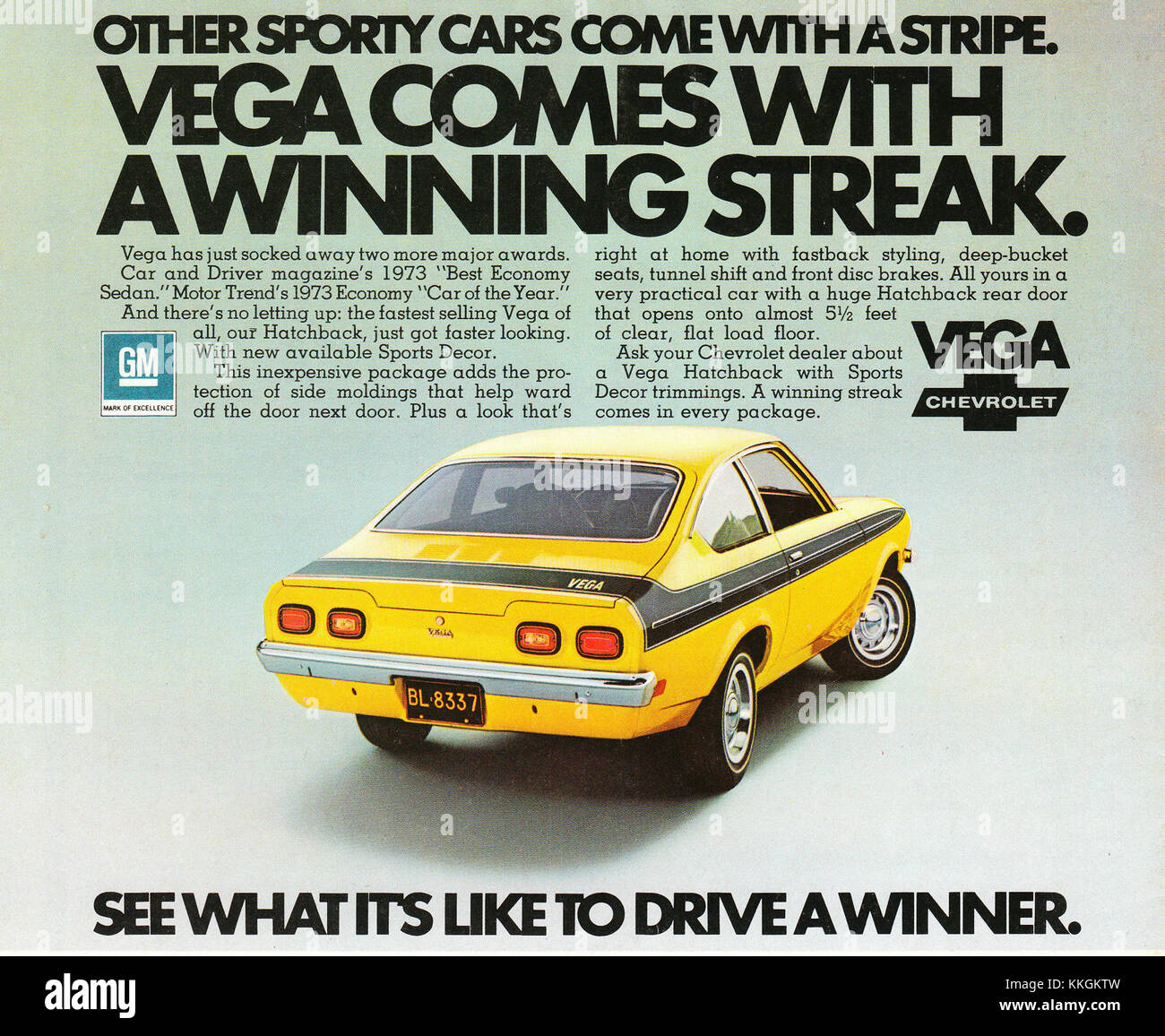 Chevy vega hi-res stock photography and images - Alamy, image size:1300x1156