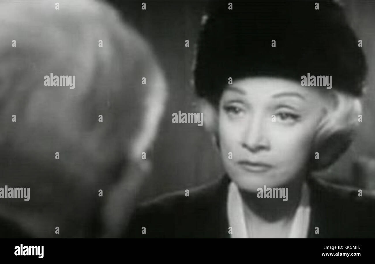 Judgment at Nuremberg-Marlene Dietrich Stock Photo