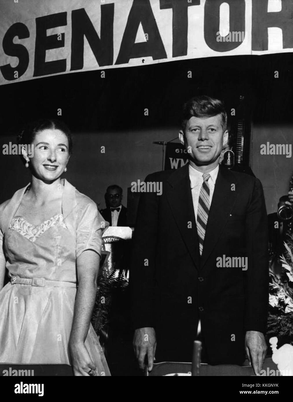 Senator John F. Kennedy 1953 Stock Photo Alamy