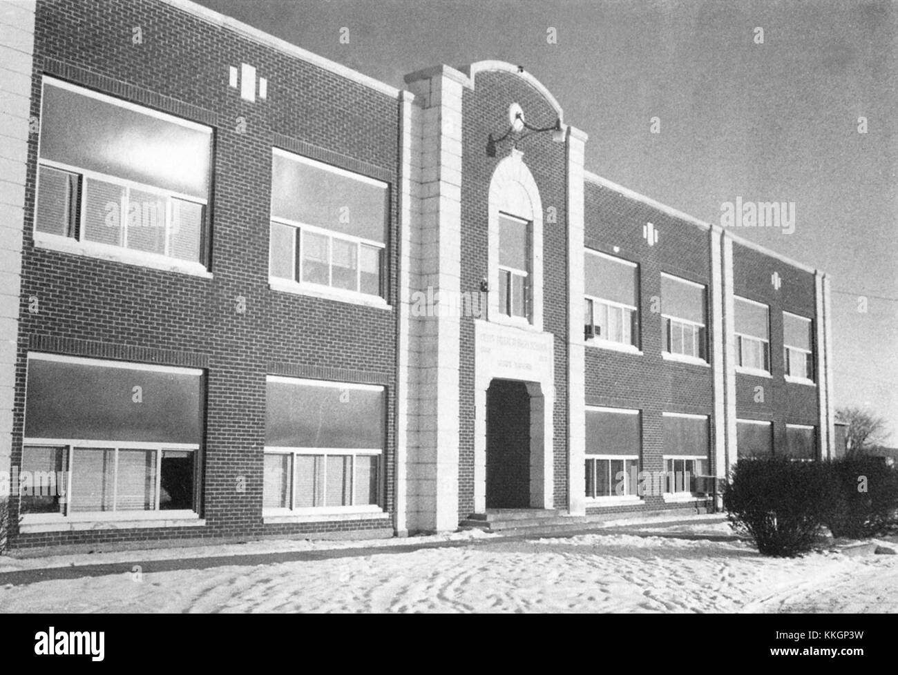 Olive Branch School 19831984 Stock Photo Alamy