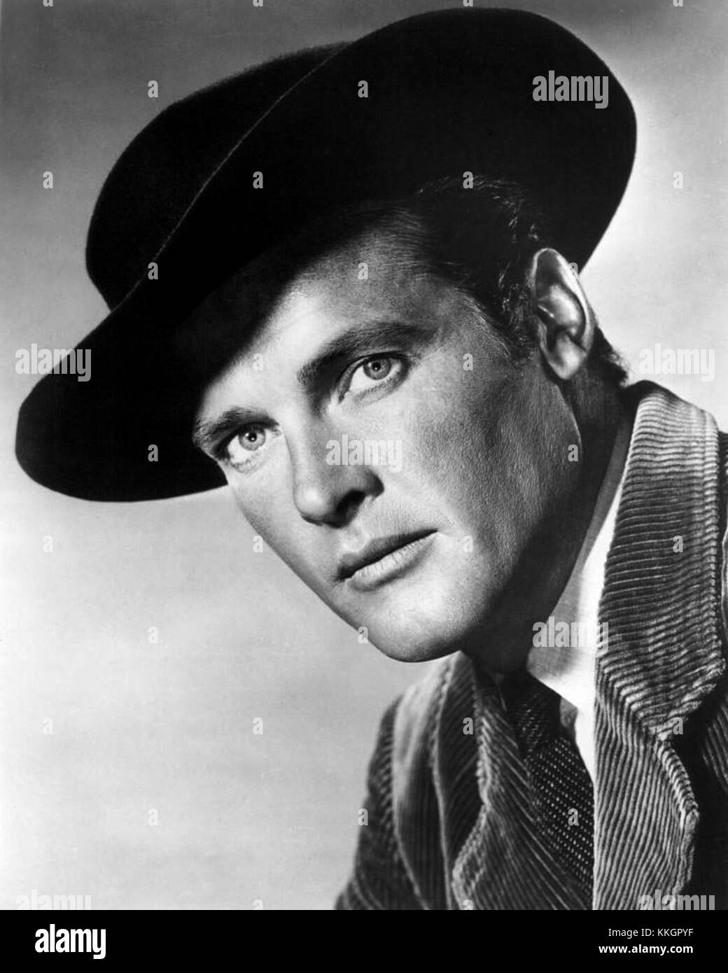 Roger Moore Beau Maverick 1960 Stock Photo Alamy