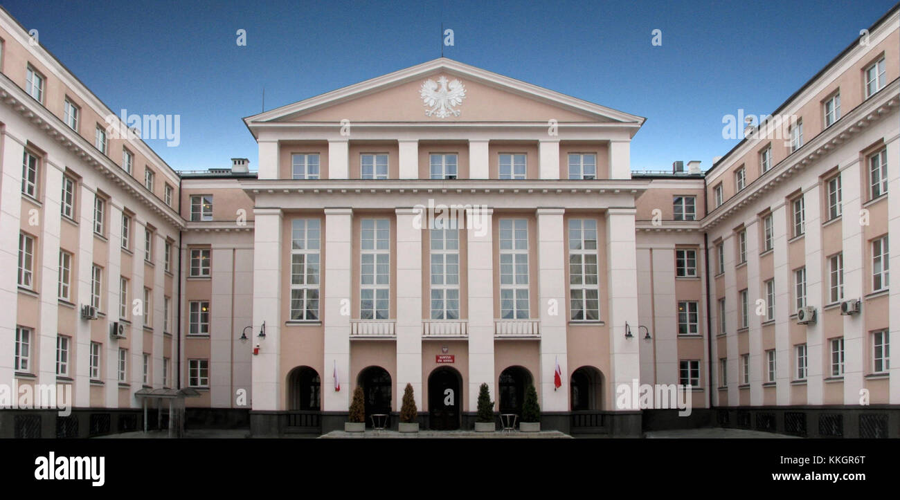 Siedziba NIK front Stock Photo Alamy