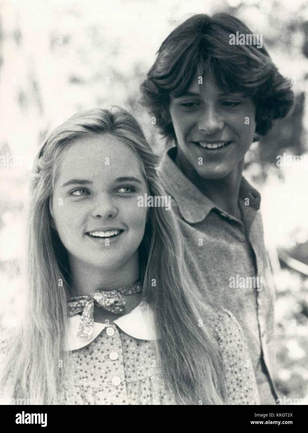 Melissa Sue Anderson Radames Pera Little House on the Prairie 1976 Stock Photo