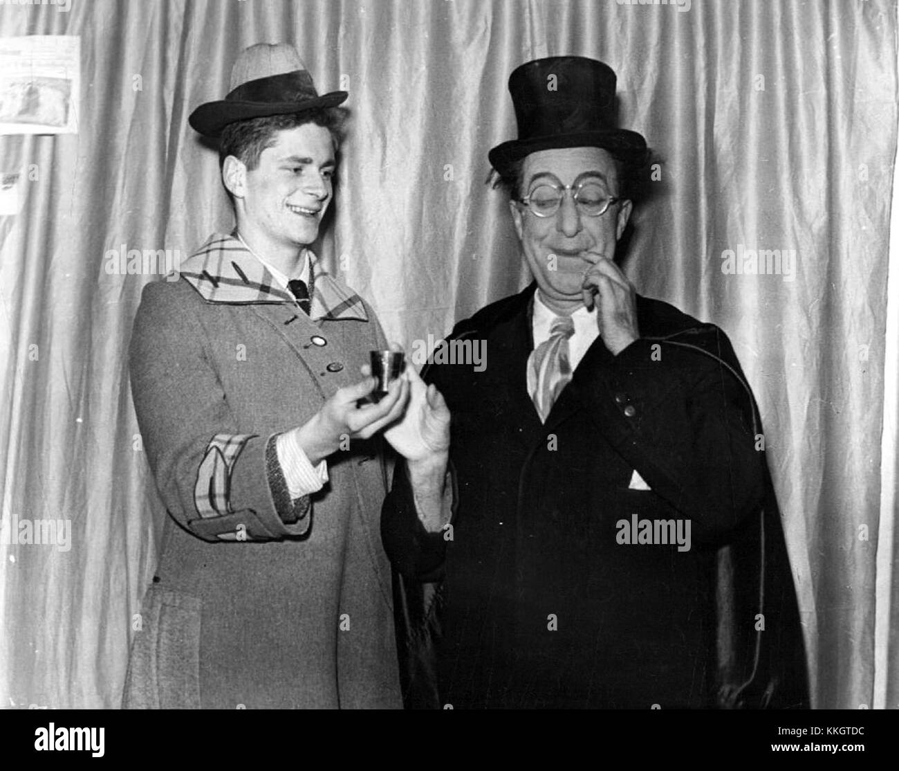 Ed Wynn Harvard Hasty Pudding Club show 1941 Stock Photo Alamy