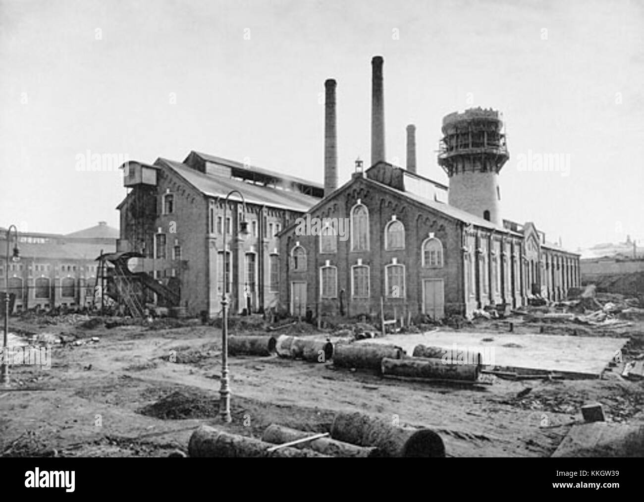 Municipal Album 1.170 Gas works Stock Photo Alamy