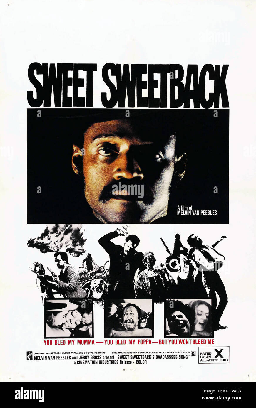 チラシ /Melvin Van Peebles / Blaxploitation Melvin van peebles hi-res stock photography and images - Alamy
