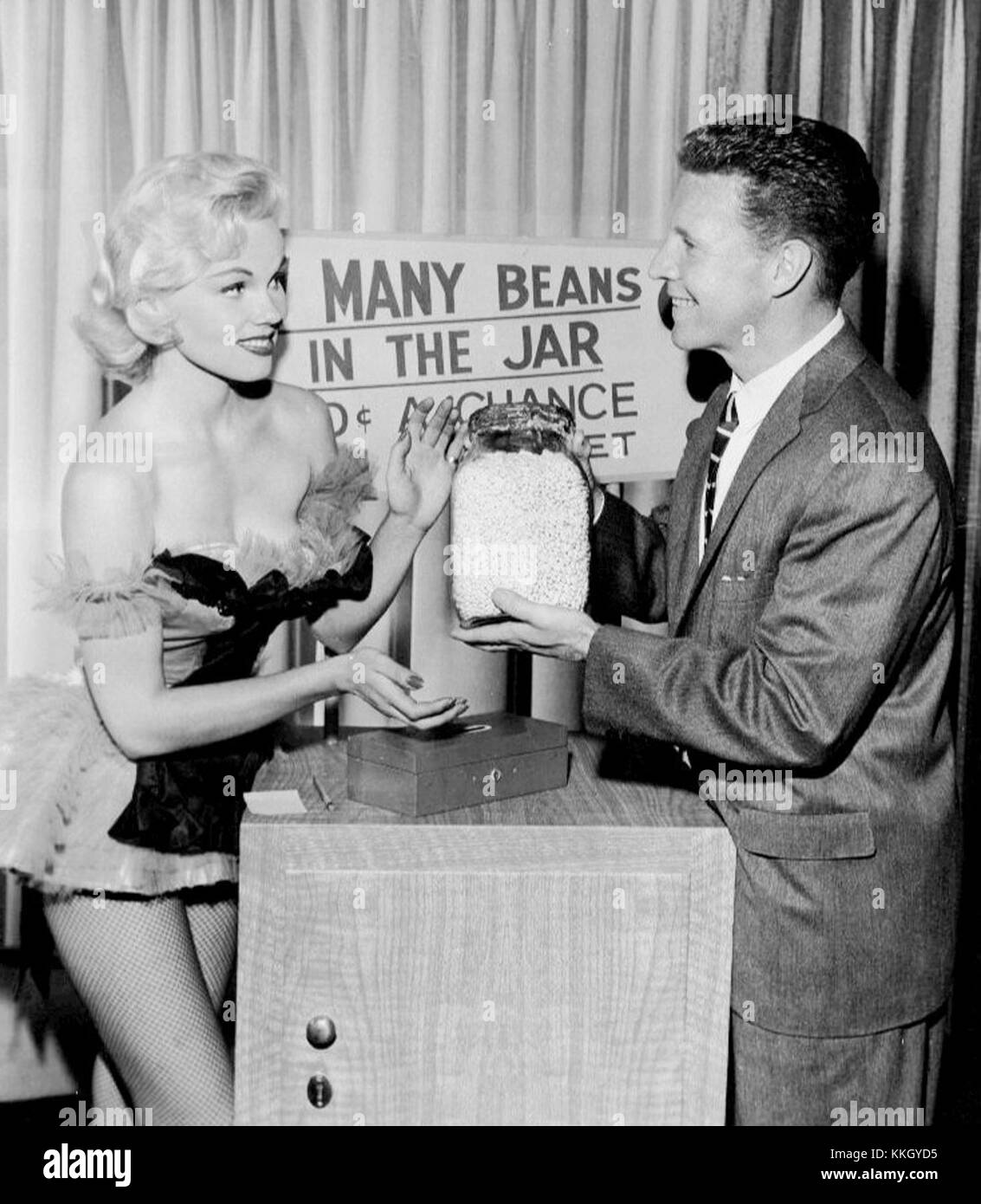 Lari Laine, Ozzie Nelson, and Harriet Nelson, stars of the TV show