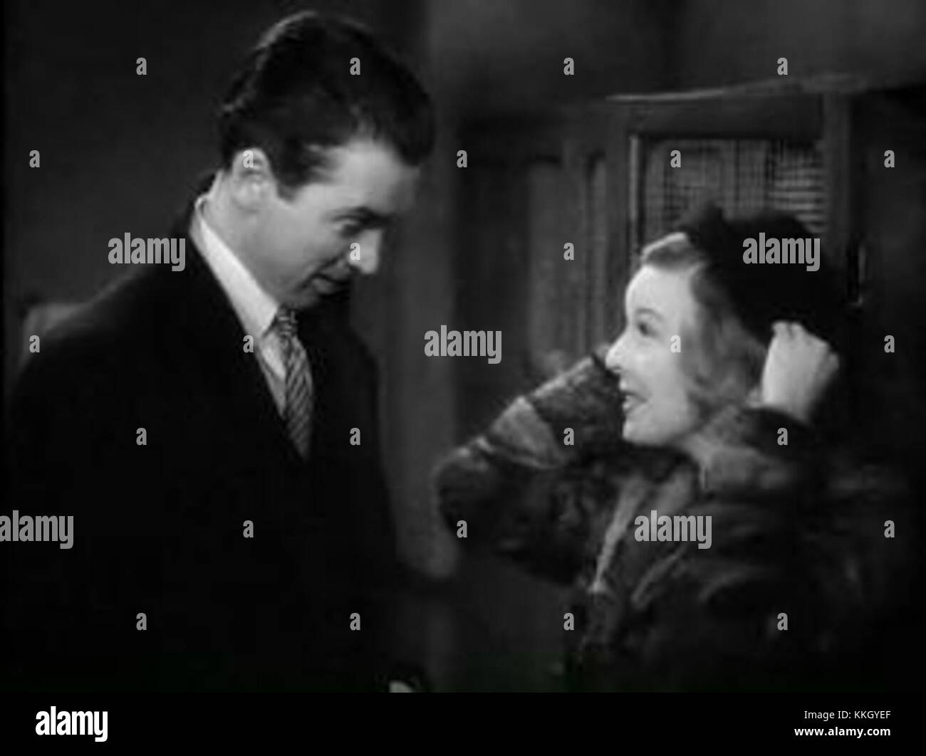 The trailer for 'The Shop Around the Corner' provides a glimpse into the classic 1940 romantic comedy, set in a Budapest gift shop, focusing on the romantic tensions between two co-workers. Stock Photo