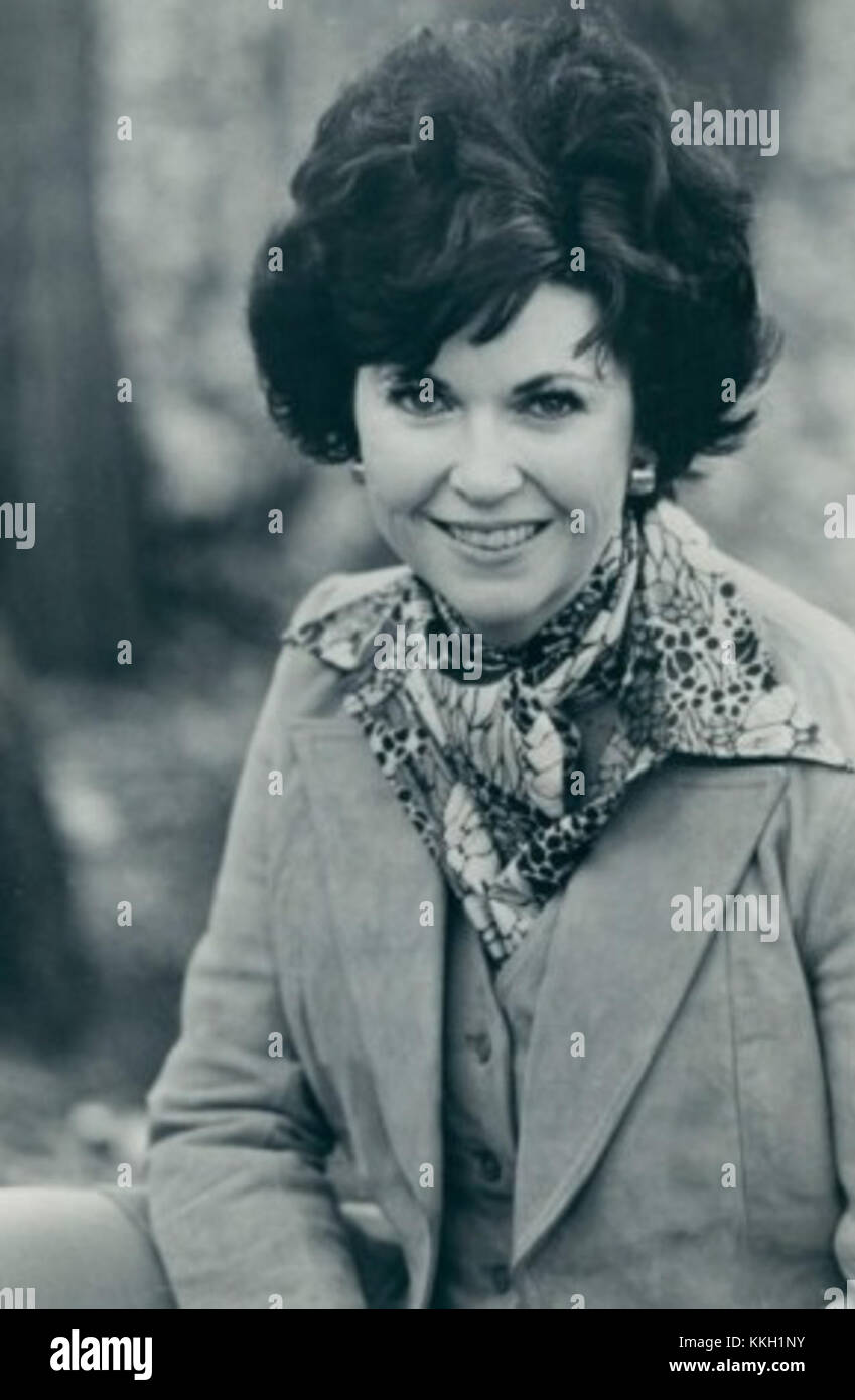 Portrait of Kathleen E. Woodiwiss, an American author best known