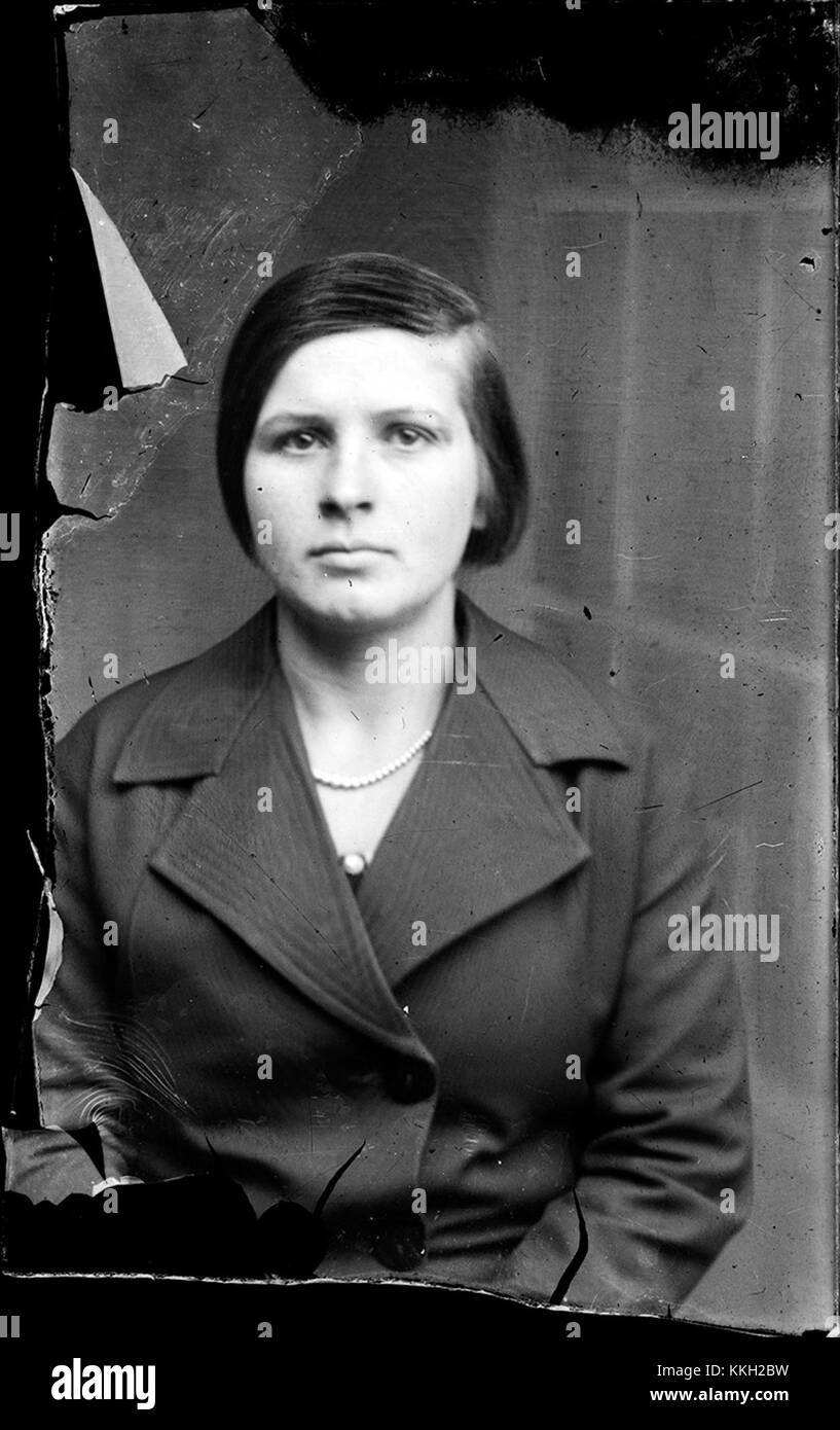 A portrait of a woman, captured in December 2013, reflecting ...