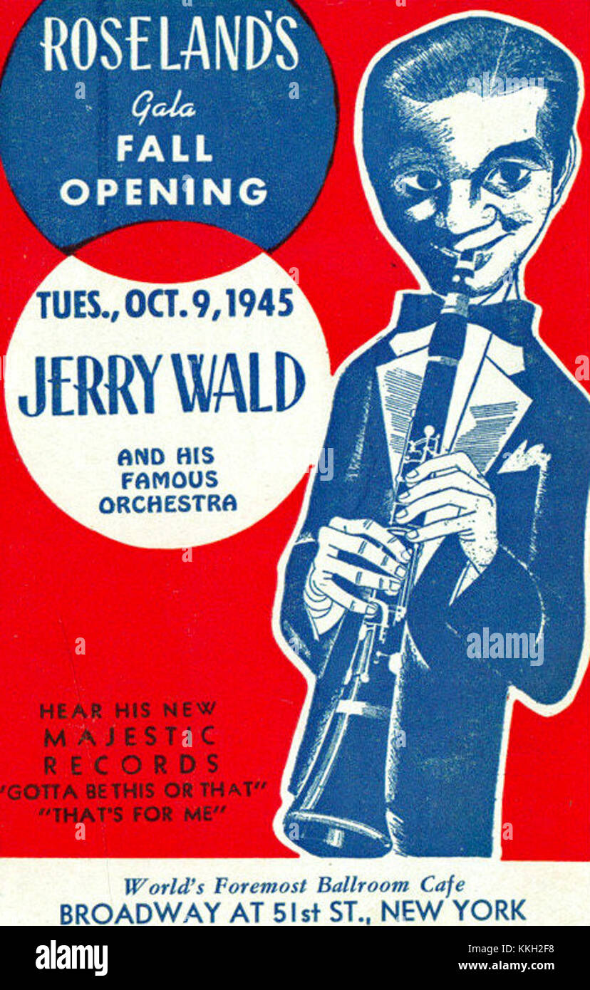 Roseland Ballroom New York City 1945 Stock Photo Alamy