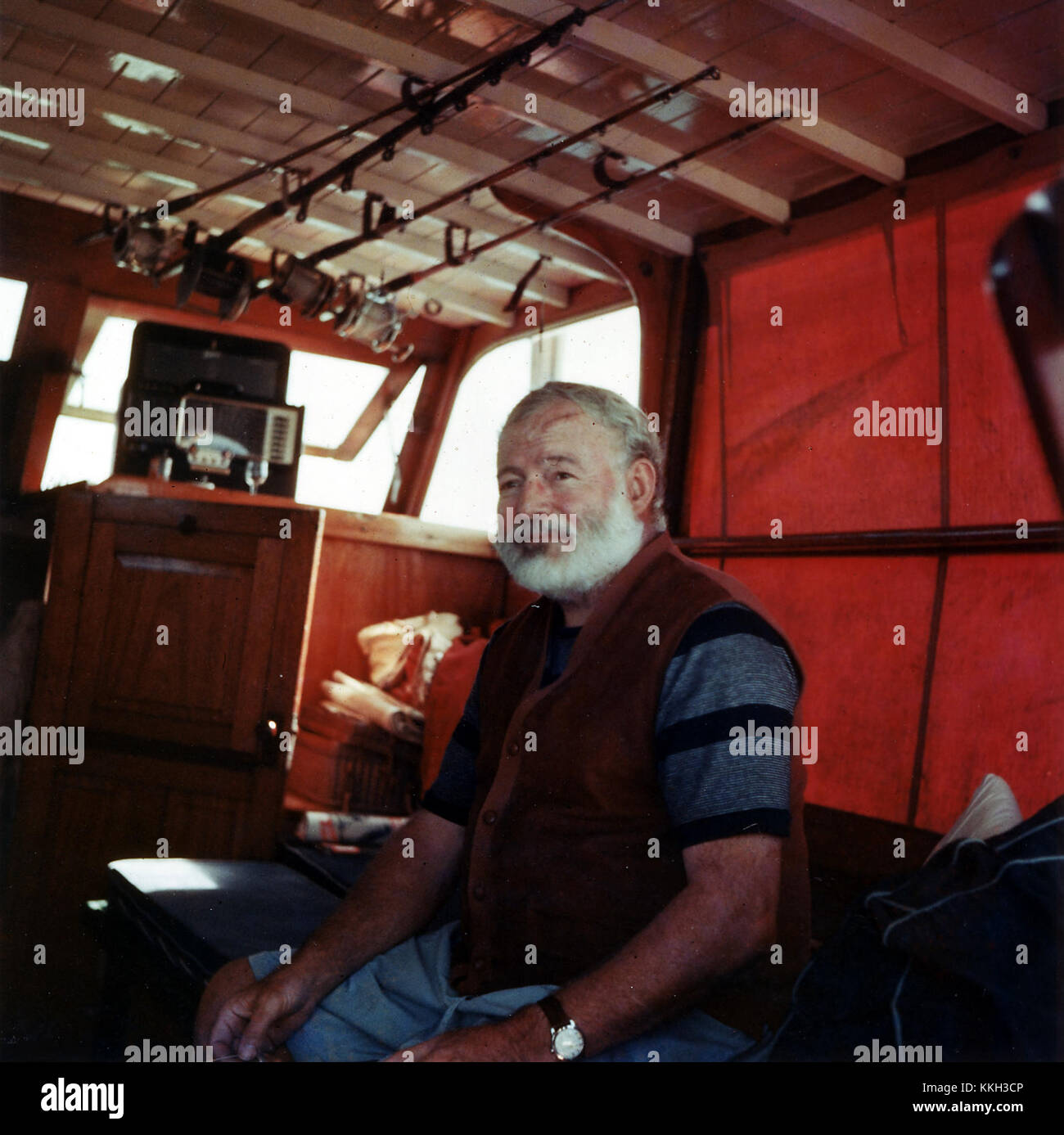 Ernest Hemingway 1950 Stock Photo Alamy