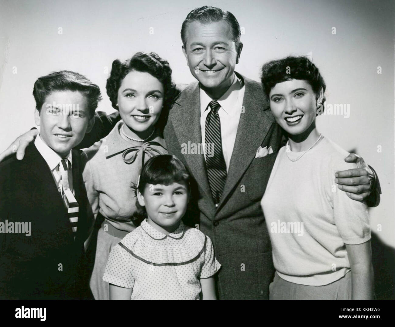 Father Knows Best cast 1954 Stock Photo - Alamy