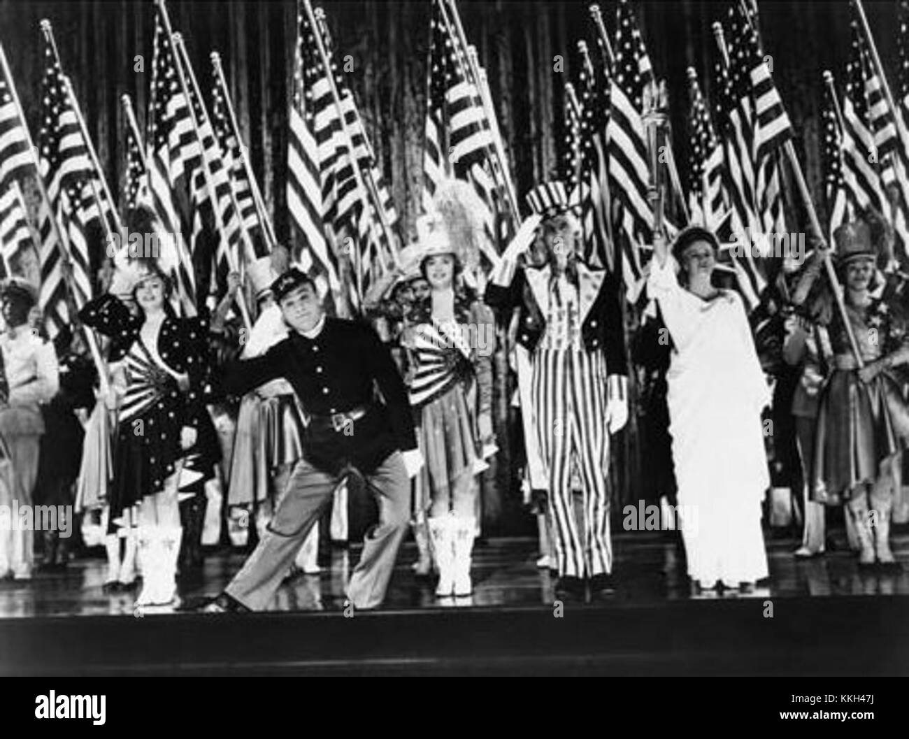 James Cagney stars in the 1942 film 'Yankee Doodle Dandy', where he ...
