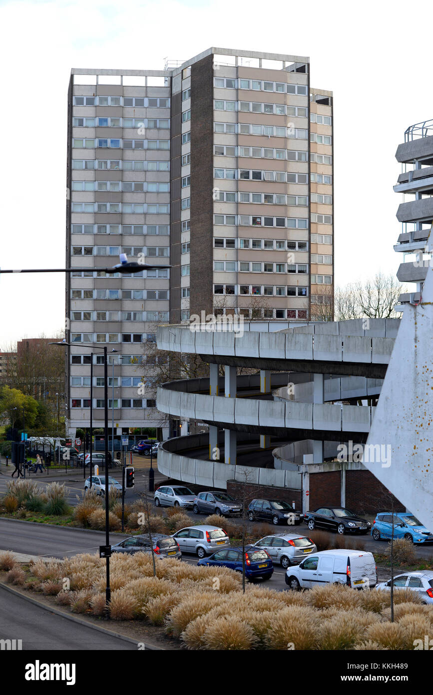Queensway estate Tower block, block of flats high rise in Southend on