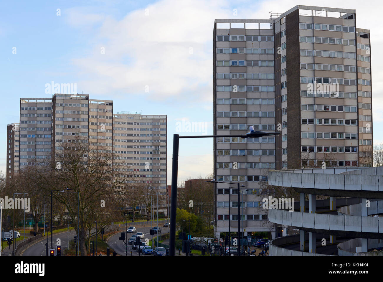 Queensway estate Tower blocks, blocks of flats high rise in Southend on