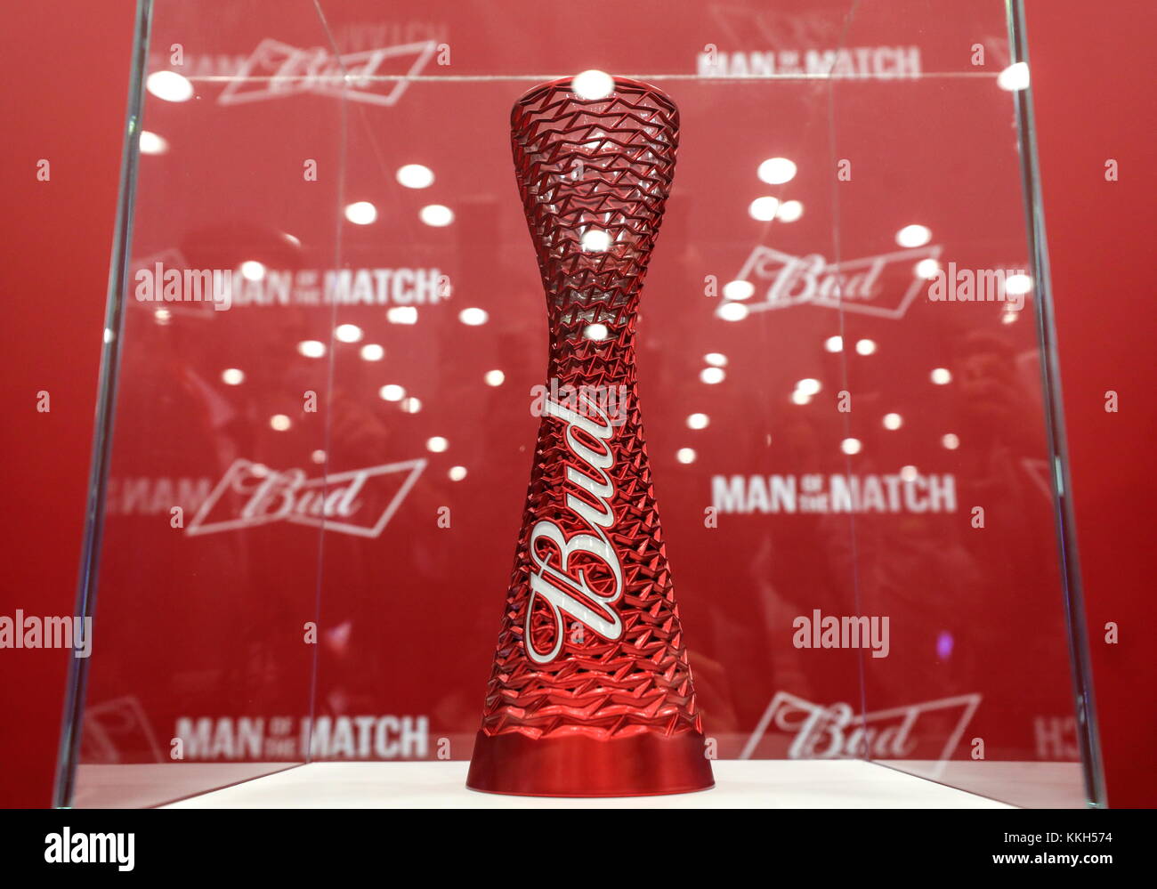 Moscow, Russia. 30th Nov, 2017. The Man of the Match ...
